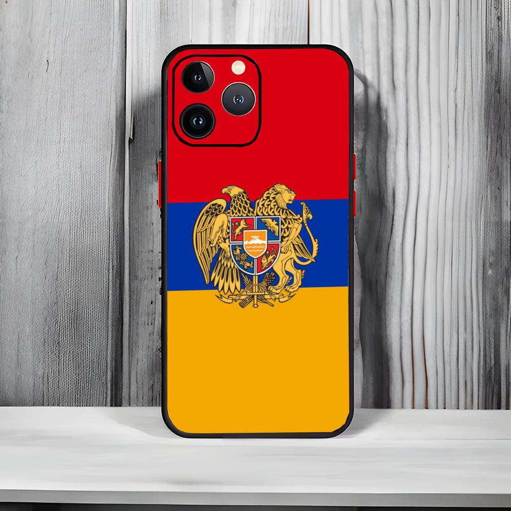 

I-Iraq Passport Flag Map Badge Phone Case Black Matte Thin Phone Case For iPhone17 16 15 14 13 ProMax iphone17air