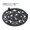 Nambu Ironware pot holder, pot holder, cast iron teapot holder, kitchen, bottle holder, cooking utensil, flower shape