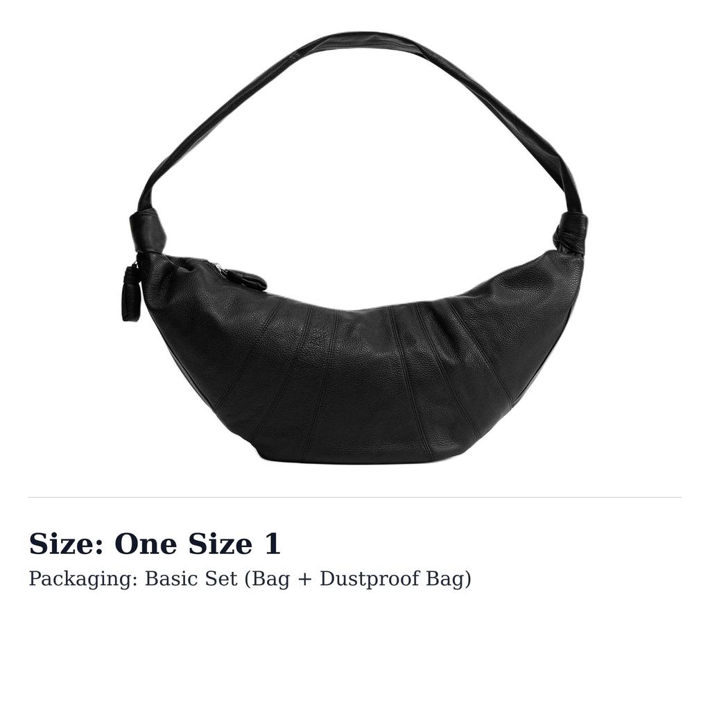 Lemaire Croissant Shoulder Bags BG0000-LL0018-999