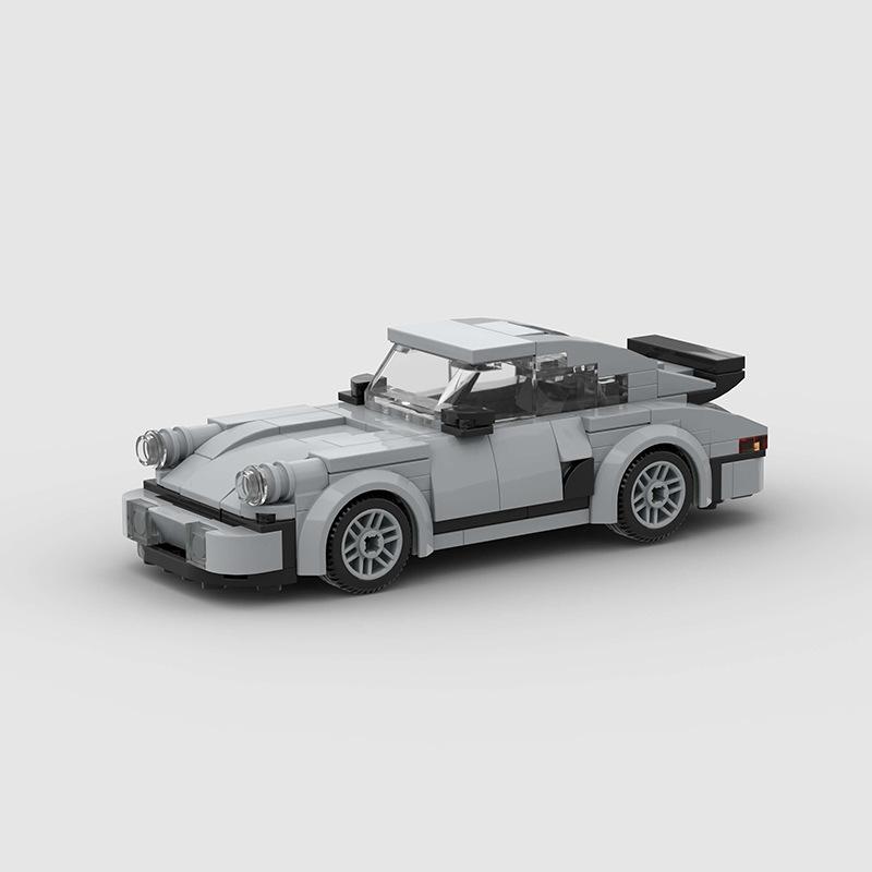Technical Speed Car MOC City Racing Car Rally Building Blocks Bricks Set Retro Ornament Diy Toys For  Kid Adults Birthday Gifts