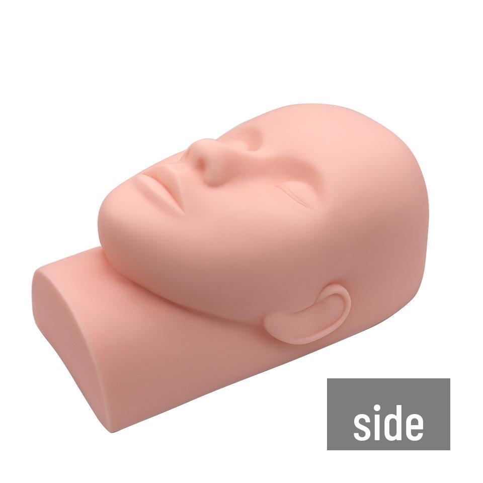 

Манекен для практики красоты для ресниц, массажа, акупунктуры, макияжа и микроблейдинга