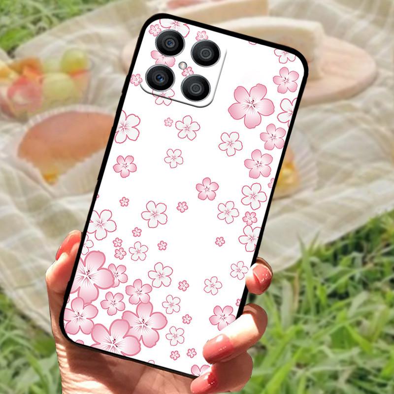 For Honor X8 Case Cover Honor X8 5G 2022 Silicone Soft Marble Black Bumper Funda Coque for CHonor X8 X 8 5G 4G Protective Bumper