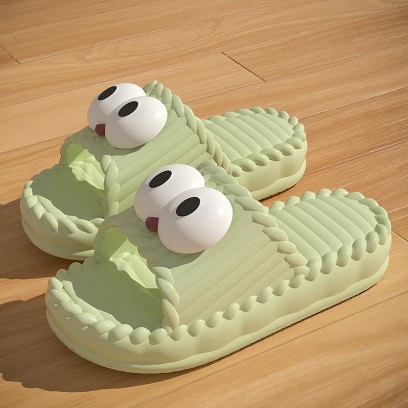 Slippers Women's Summer Home Indoor Thick-soled Household Bathroom Non-slip Silent Sandals and Slippers