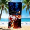 1Pc Nightmare Fantasy Battle Beach Towel, Quick Dry, Multi-Use for Beach Pool Gym Yoga Home Travel, Christmas, Halloween, Xmas Gift M928352