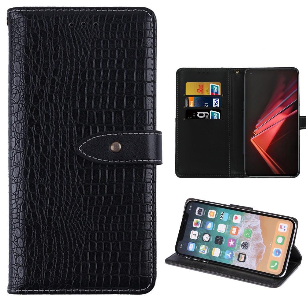 Etui z klapką dla Oukitel WP100 Titan, wzór krokodyla, skórzane etui, sloty na karty, osłona, akcesoria do telefonu Oukitel WP100 Titan