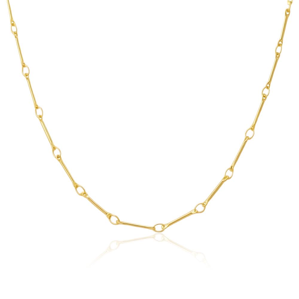 18K Gold Stainless Steel Versatile DIY Layering Necklace Chain