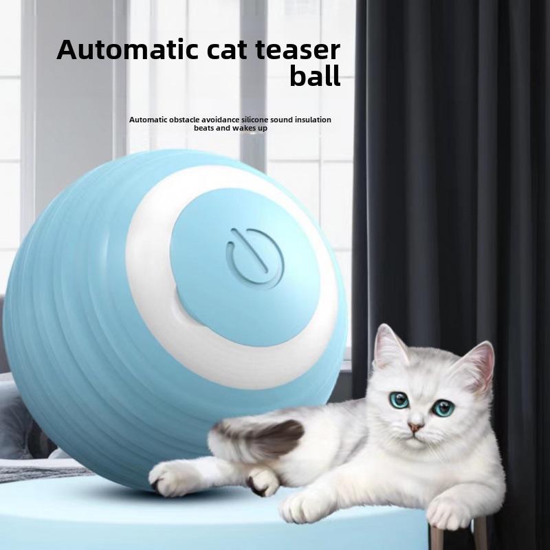 Intelligent Rolling Cat Toy: Gravity-Powered Ball To Relieve Boredom and Entertain Kittens