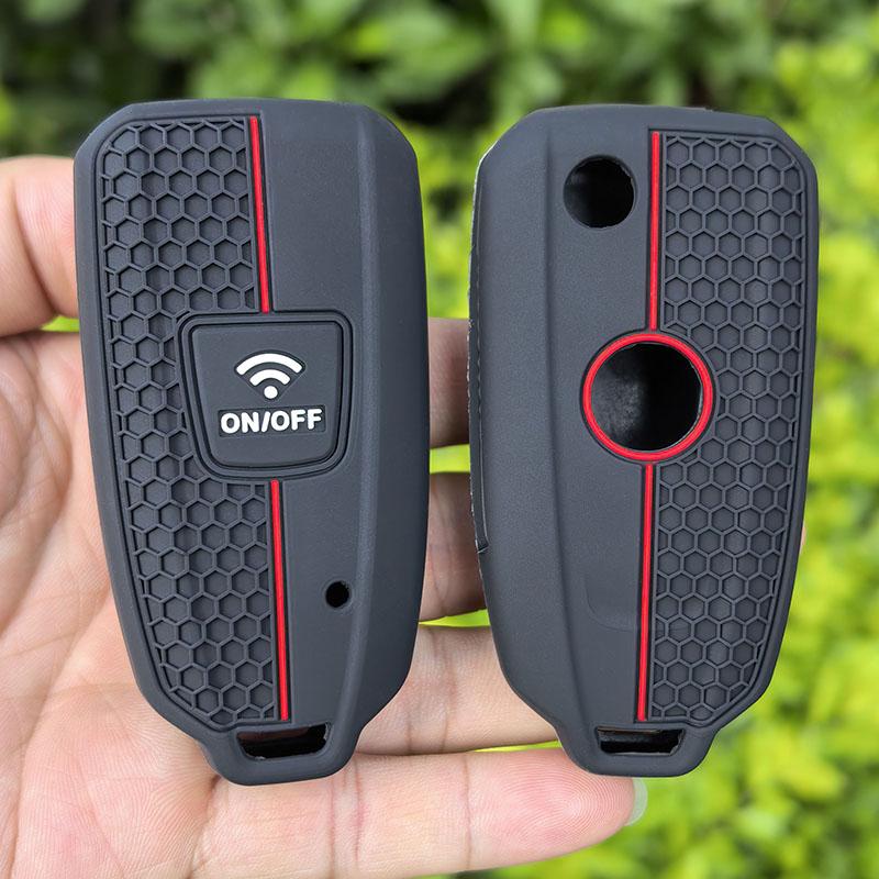 Silicone Key Case Cover Motorcycle Key Bag Fob Protect Shell for Yamaha TMAX 530 560 DX SX Motorcycle 2015-2017