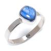 Natural Blue Kyanite Gemstone Handmade 925 Solid Silver Jewelry Ring S.10 u3S11
