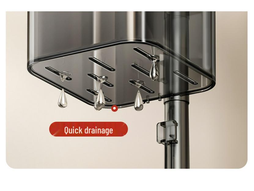 Punch-Free Wall-Mounted Kitchen Storage Basket for Onion, Ginger & Garlic