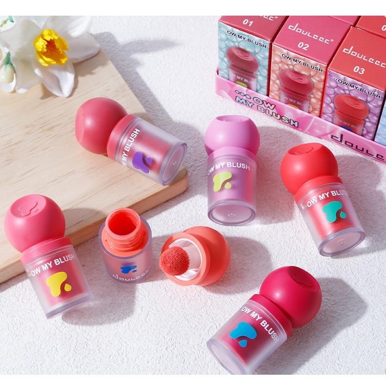 Colorete Líquido, Fórmula Ligera y Luminosa - Color Construible, Tipo Stick, Ideal para Viajar, Múltiples Tonos