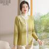 Mid-Aged Women's Autumn Knitted Cardigan Jacket