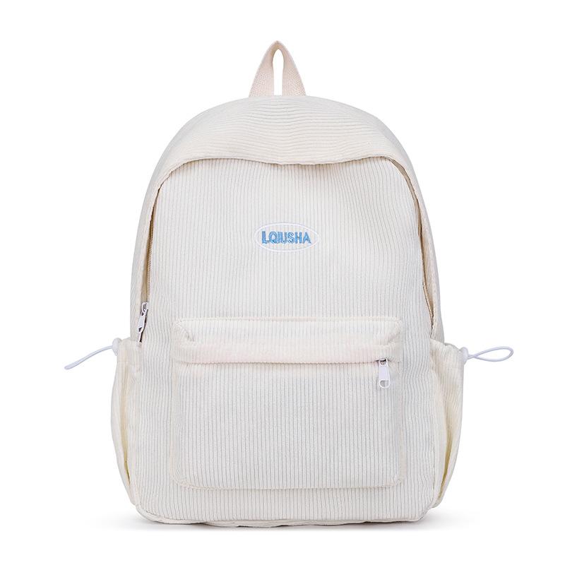 Large-capacity Schoolbag, Simple Backpack, Campus Color-blocking Backpack, Travel Backpack