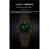 Top Brand Steel Belt Calendar Fashion Men's Watch Luminous Waterproof Fashion Watch