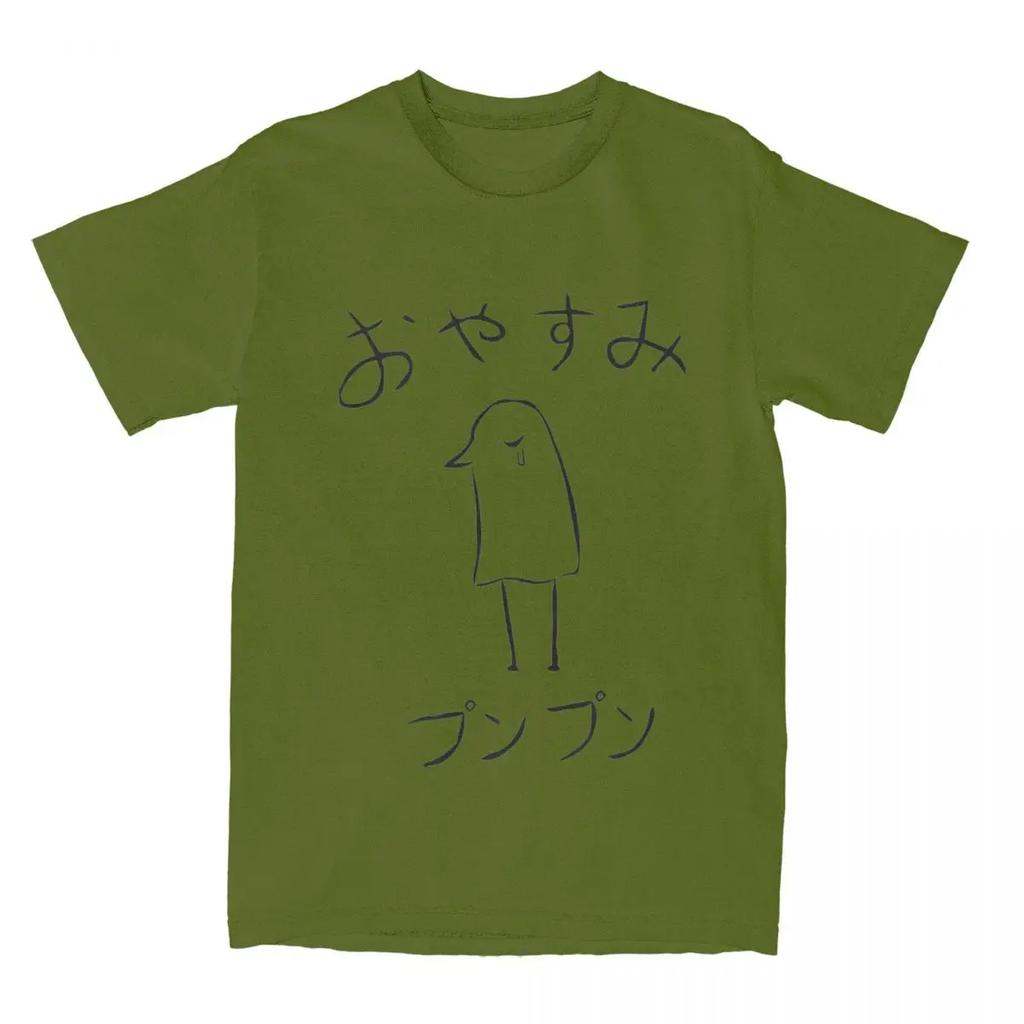 Oyasumi PunPun Apparel Shirts Herren Damen Goodnight Punpun Neuheit Einzigartiges T-Shirt