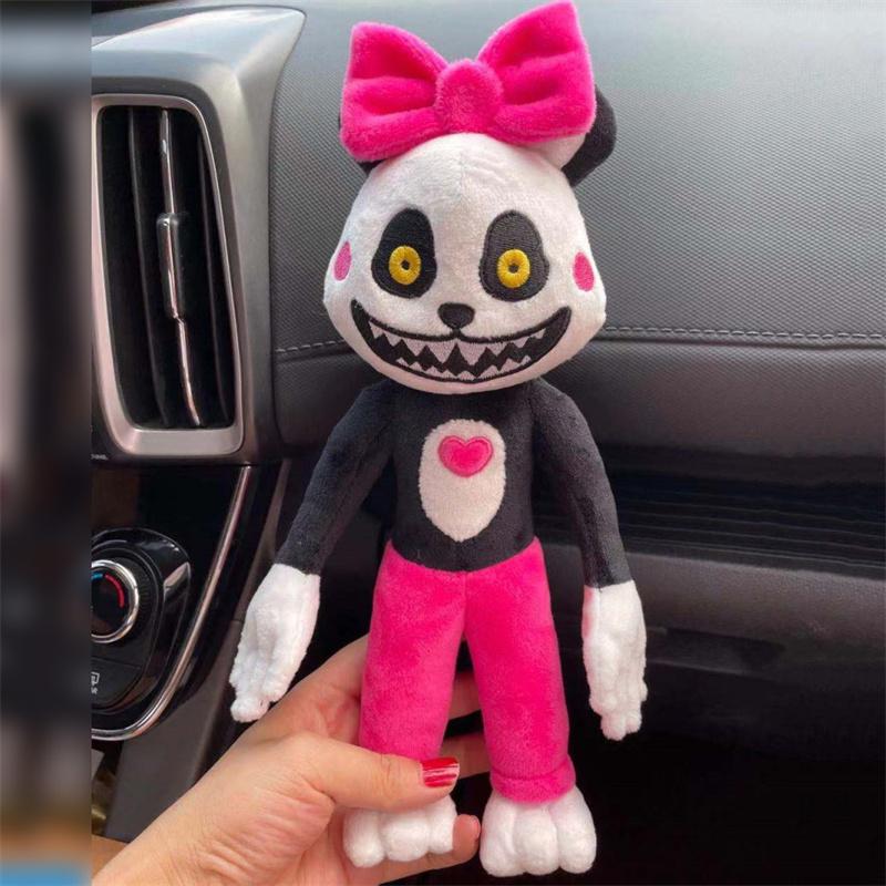 Mr. Hopp's Playhouse 2 Plushies Mr Hopp Mr Stripes Miss Bo Figure Soft Stuffed Animal Doll Horror Plush Toy Halloween Christmas