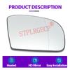 For Mercedes-Benz W164 X164 W251 2005-2010 Left Right Door Side Wing Mirror Glass Heated Clear Rear View Rearview Only LHD