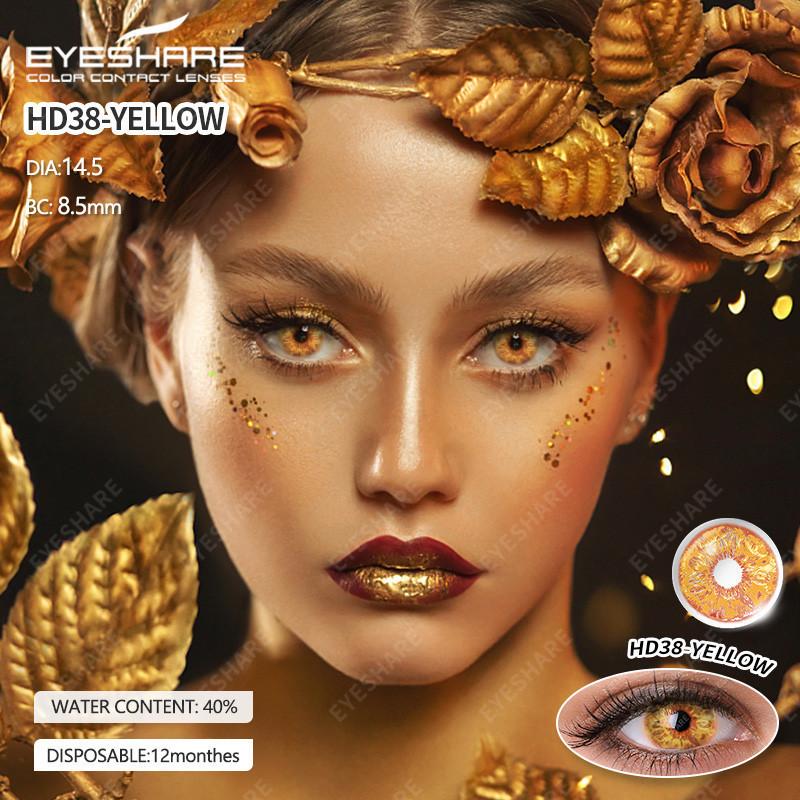 Eyeshare 1Pair Cosplay Contact Lenses for Eyes Halloween Multicolored Lenses Anime Accessories Color Lenses