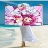 1pc Pretty Cure2 Beach Towel, Comfortable and Thick, and Swimming/Bath/Picnic/Camping Towel, Suitable for Seaside Beaches