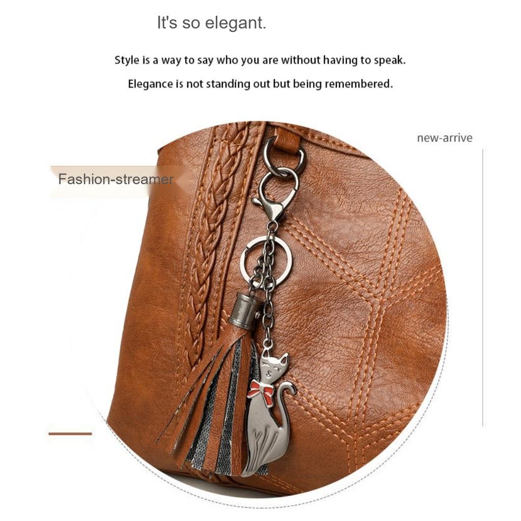 Xeie Thuk Handbag Shoulder Bag Women Faux leather Daily Commute Casual