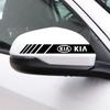 ABCDFY1 2 PCS Car Sticker Truck Vinyl Stripe Sport Rearview Side Mirror Decal For Ceed Optoma Picanto Rio Sorento Soul Sportage