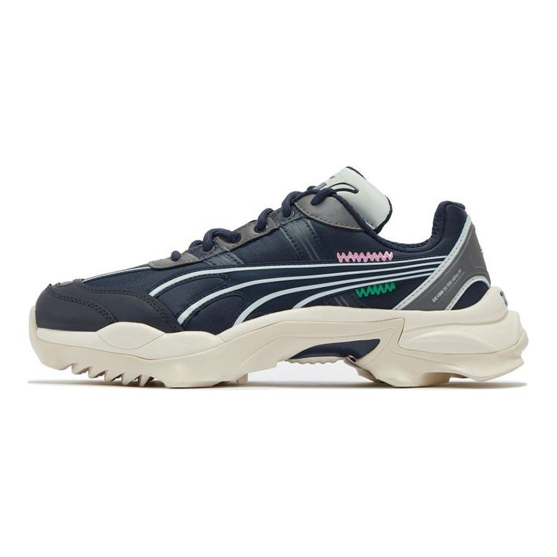 Puma Nitefox MMQ Parisian Night Unisex Tenisky Blue Castlerock White 385530-01