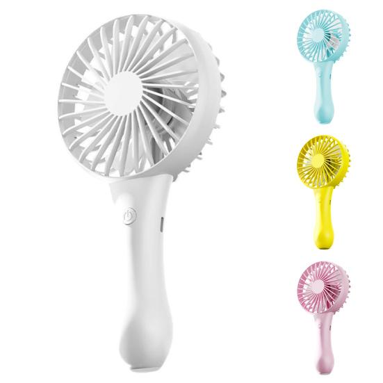 Bærbar Håndholdt Vifte Personlig Minivifte med 6 Hastighetsvind 1200mAh Oppladbart Batteri Elektrisk Vifte for Reise Kontor