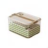 Boîte de rangement pour Mahjong avec couvercle Entièrement transparente pour le plateau