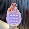 Cartoon Fidget Toy Keychain Backpack Pendant - Cute and Creative Small Gift Accessory