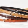 Korean Style Fashionable Women's Thin Belt with Alloy Pin Buckle - Perfect for Skirts and Small Suits