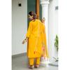Indian Pakistani Women Cotton Rayon Kurti Pant Dupatta Set Salwar Kameez Dress SC-2247
