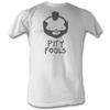 Mr T Pity Fools White TShirt