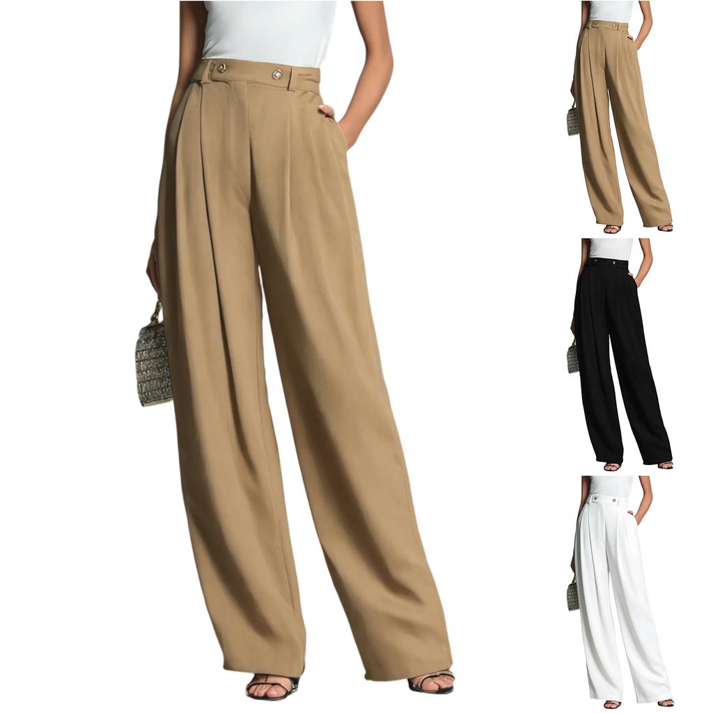 Women's Loose-fitting, High-waisted Sweatpants With Pockets, Casual Track Pants