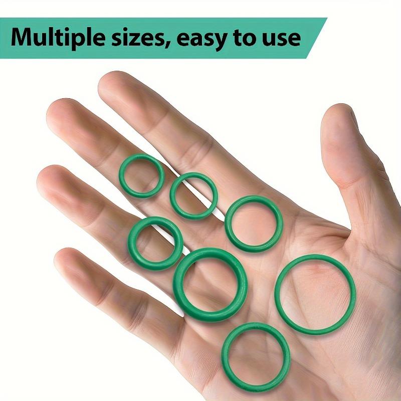 Kit assortito di O-ring per aria condizionata 595 pezzi, set assortito 36 misure, anello di tenuta in gomma tipo O, accessori in gomma, manutenzione