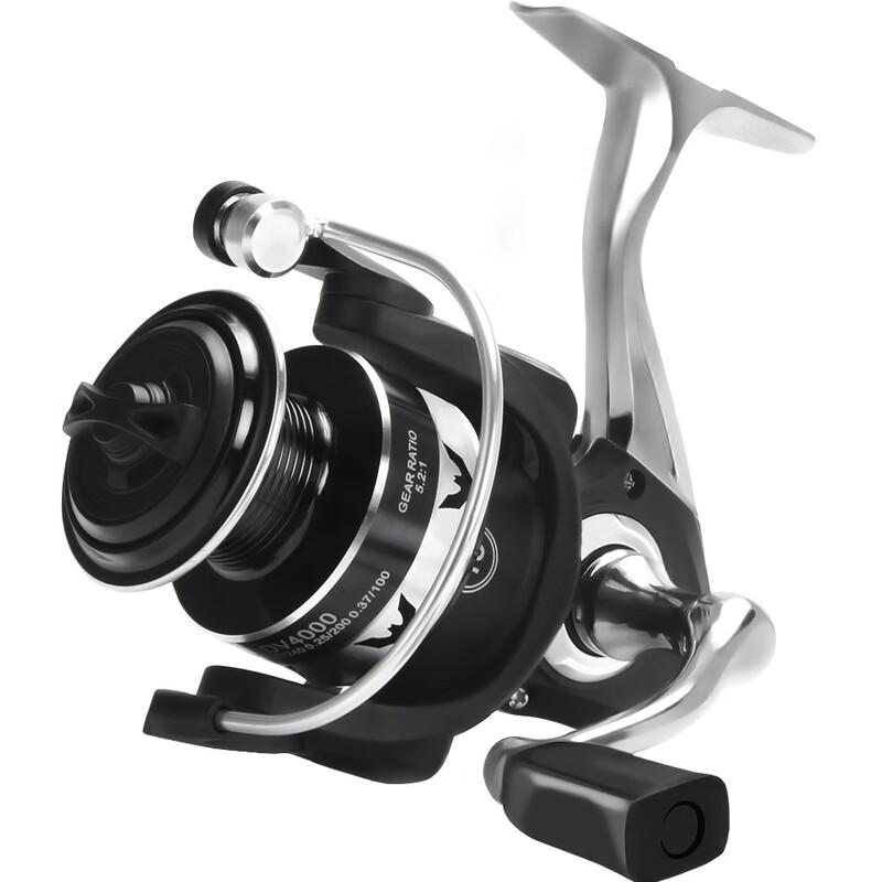 IOSN Black Warrior All-Metal Spinning Fishing Reel 2000
