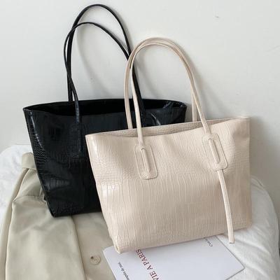 Women's Simple Versatile Tote: Large Capacity Shoulder Bag, 2020 Trendy Fashion Handbag.