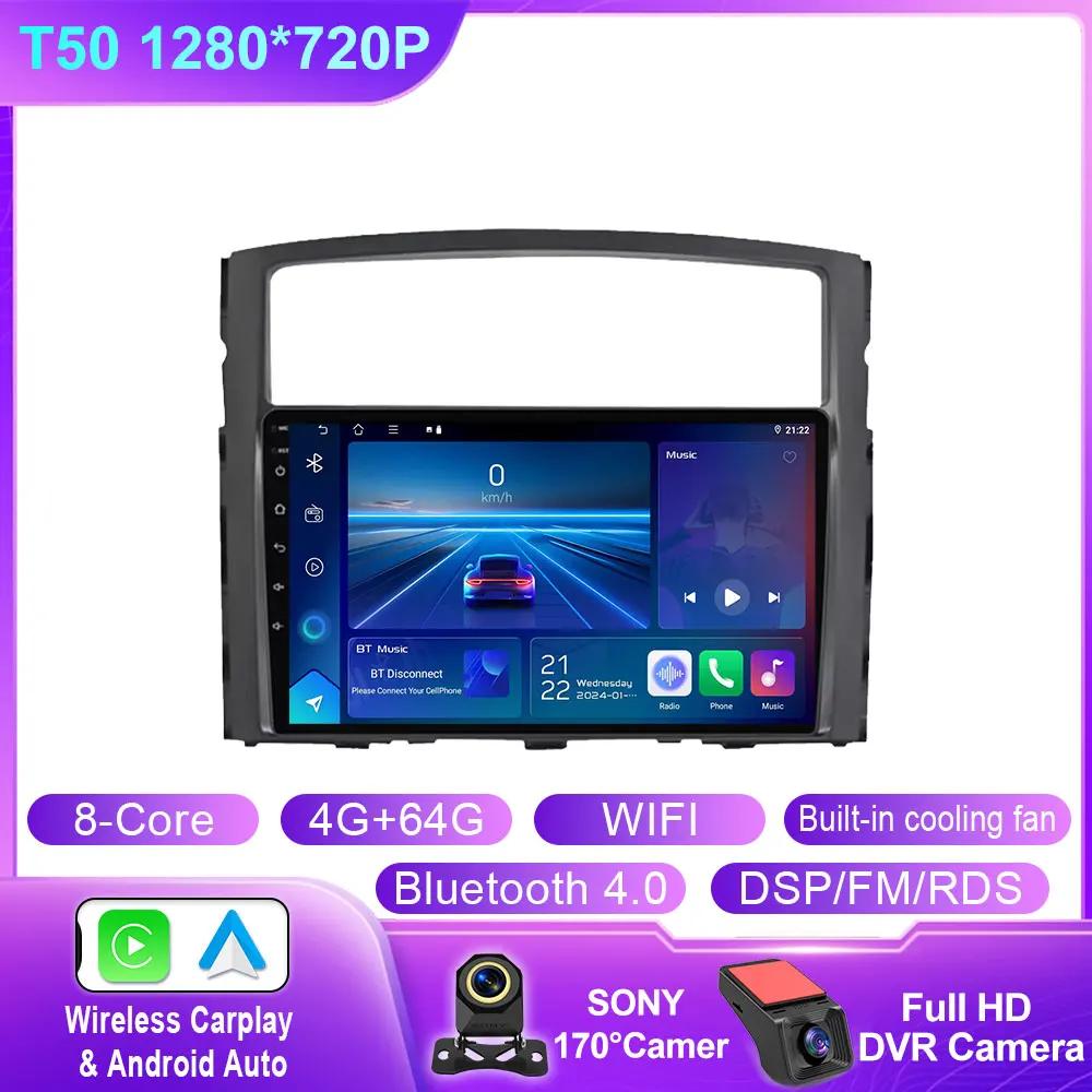 Android For Mitsubishi Pajero 4 V80 V90 2006 -2010 2012 2013 2014 Car Screen Auto Radio Multimedia GPS Video Navigation Carplay