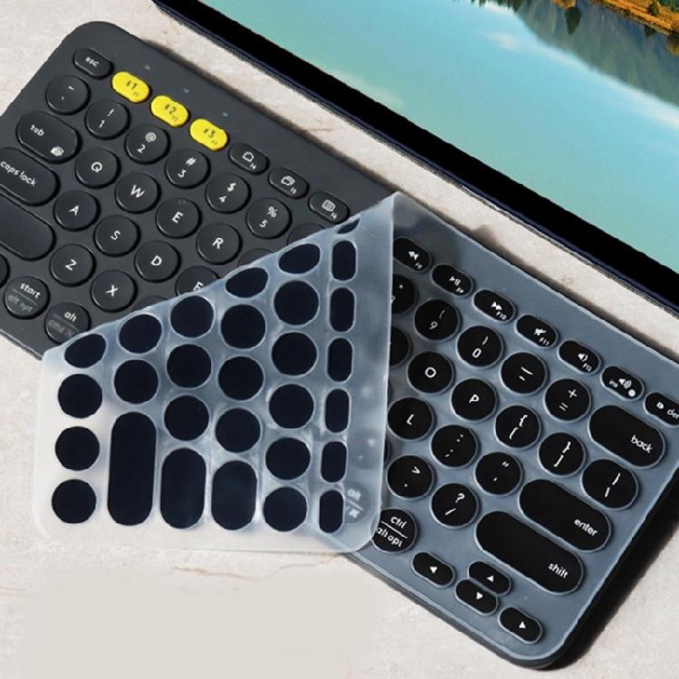 Lightweight Keyboards Cover Slim Profile Dustproof Spill Protections Quick Dry Color Selection For K380
