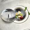 Kitchen Sink Strainer Stopper Stainless Steel Replacement Drain Filter Bathtub Hair Catcher Waste Hole Trap Bathroom Accessories