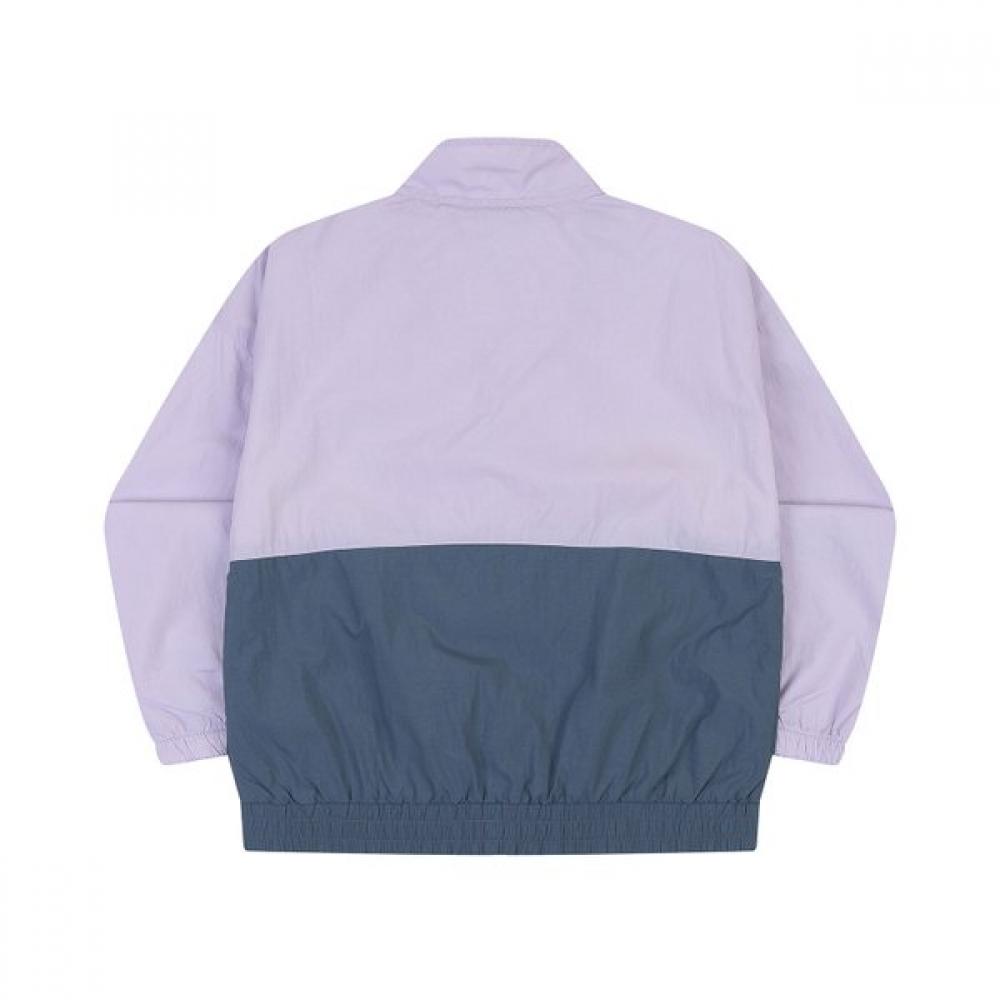 KANGOL KIDS Color Block Mesh Lining Windbreaker Lavender Sa 0209