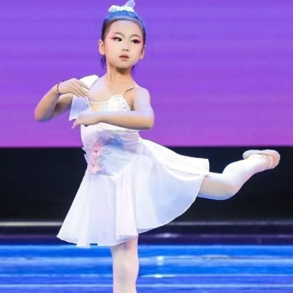 Chinese Sling Kids Ballet Dress Classical Leotard Performance Costume Princess Dress  Children