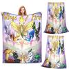 Wing Of Fire All Dragon Blankets Fleece Sofa Throw Blanket Multi-function for Couch Bedding Travel Throws Bedspread Quilt