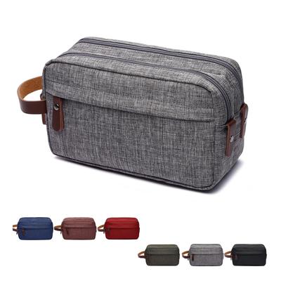 Meigardass Mini Clutch Bag with Two Oxford Perfect for and Other Handheld Pouch Men's Compartments, Cloth, Casual, Formal, Weddings, Occasions, (Gray)