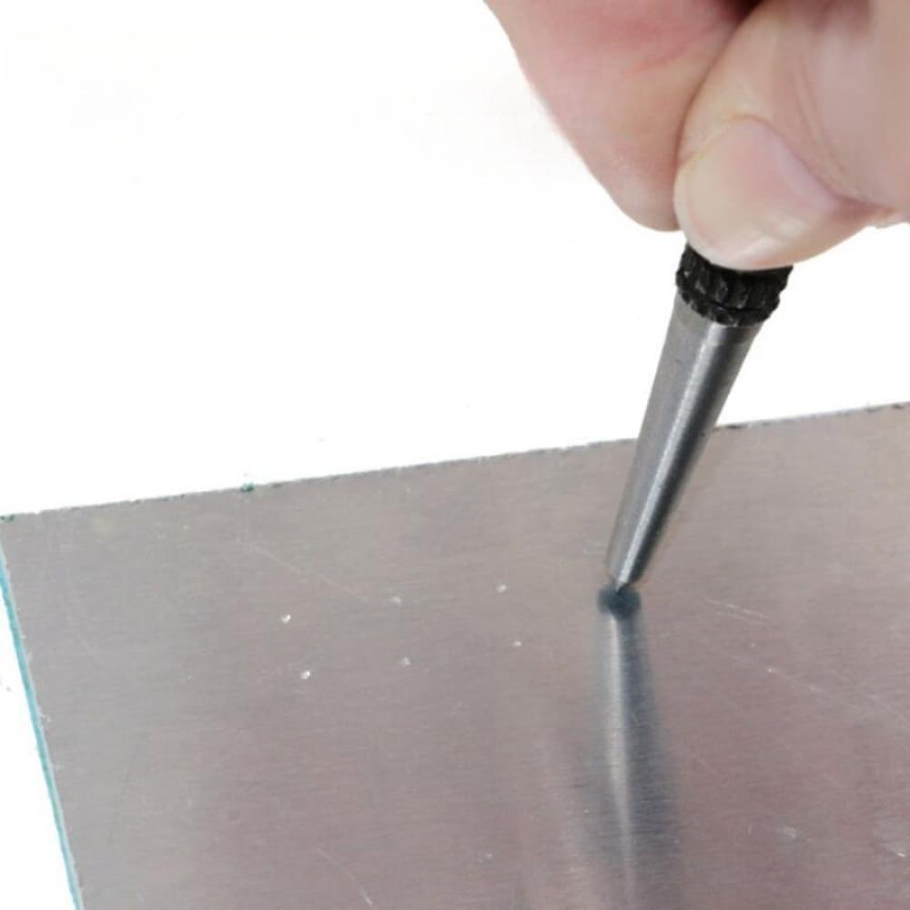 3pcs Non-Slip Center Pin Punch Set High-carbon Steel Center Punch for Alloy Steel Metal Wood Drilling Tool