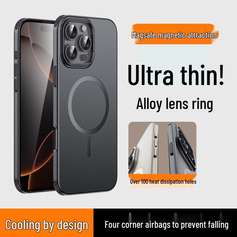 Aimeichen Ultra-Thin Magsafe iPhone Case with Heat Dissipation & Metal Lens Protection iPhone 14 Pro