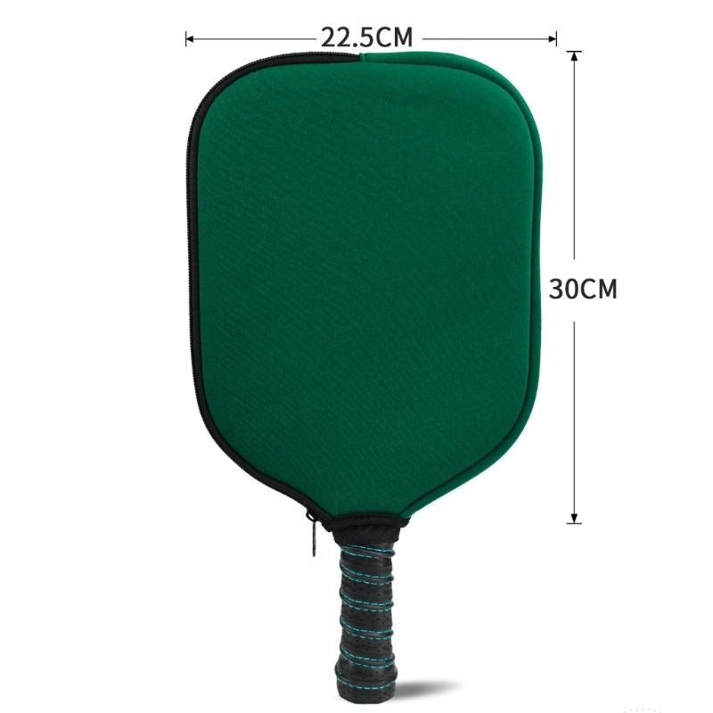 Waterproofs Pickleballs Paddle Cover Neoprene Protective Case Shockproof Dustproof Pickleballs Racket Sleeve Enduring
