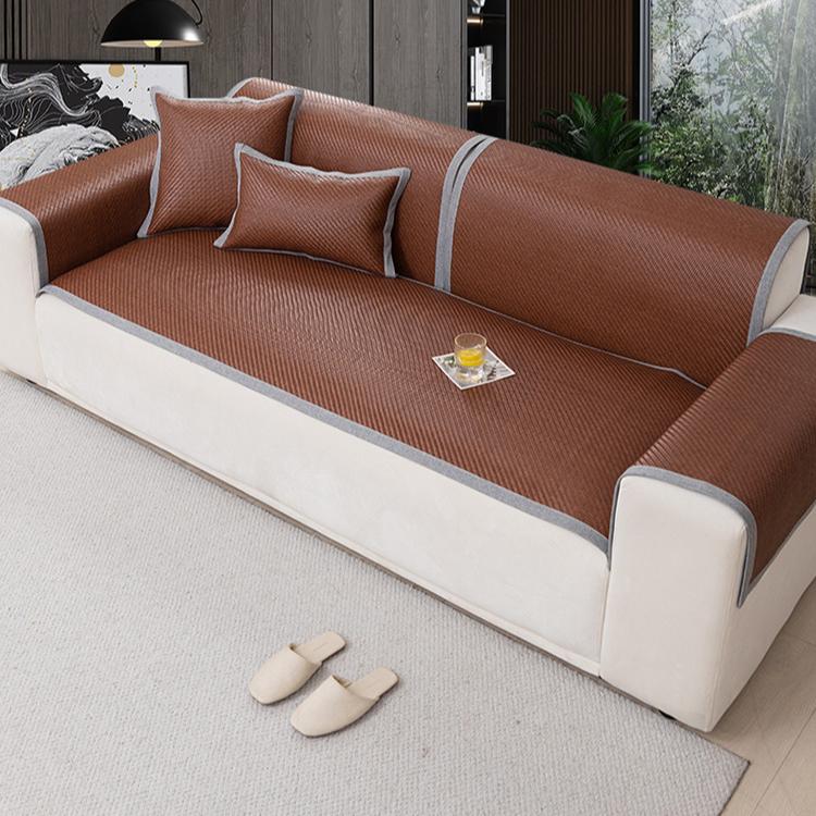 Sofa Cushion Summer Non-slip Rattan Mat Mat Cushion Cold Cushion Sofa Cover Summer New Sofa Cover