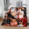 Rapper Megan Thee Stallion Blanket Flannel Warm Blankets Soft and Comfortable Blanket Bed Linings Cubre Cama Birthday Gift