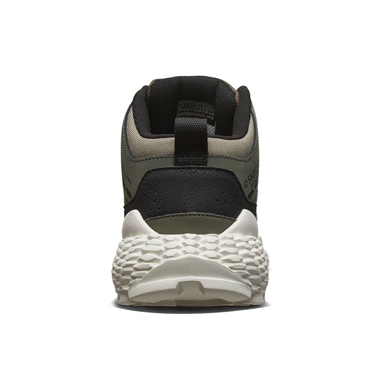 Skechers Scarpe da ginnastica da uomo Monster Fabric in pelle sintetica comode basse stile papà Sneaker da uomo Oliva 51943-OLBK