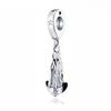 Travel & Life Charms for Bracelet DIY Jewelry Making Eiffel Tower Statue of Liberty Family Birthday Pendant Beads Gift